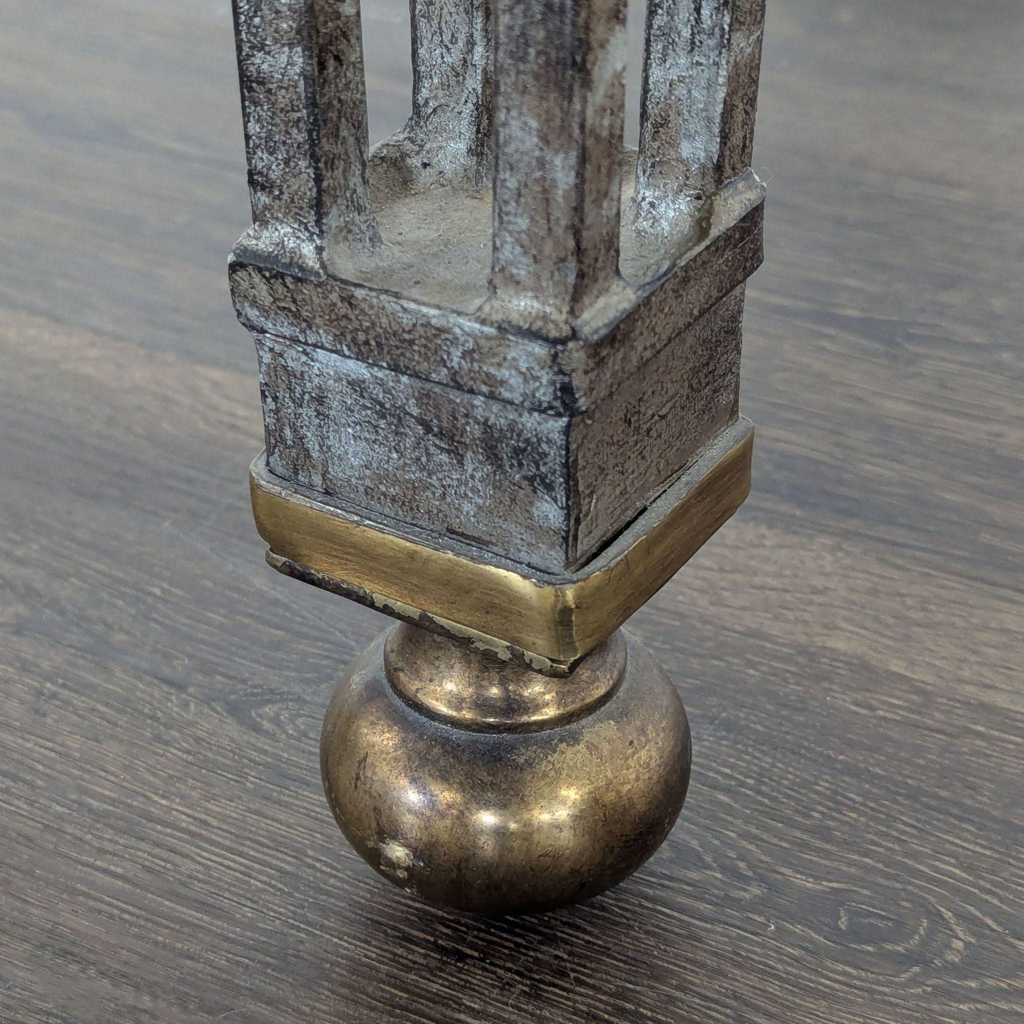 Maitland Smith Marble Top Console Table - Thumbnail 8