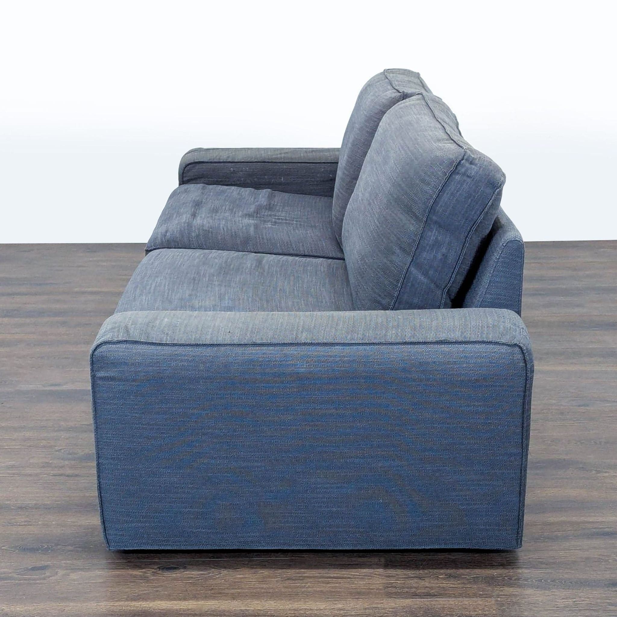 Ikea Kivick 3-Seat Sofa in Dark Gray Fabric – Modern and Comfortable - Thumbnail 5