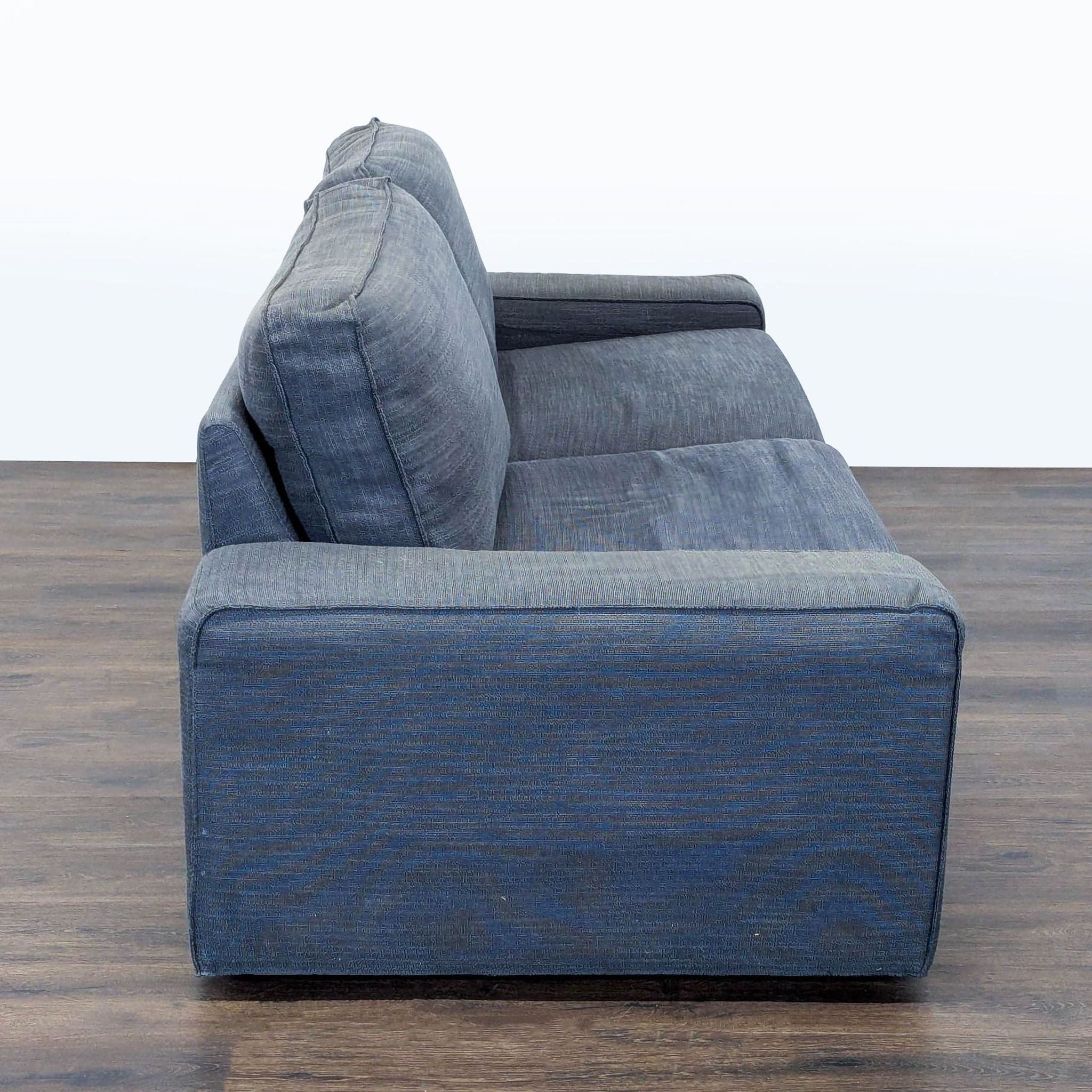 Ikea Kivick 3-Seat Sofa in Dark Gray Fabric – Modern and Comfortable - Thumbnail 3