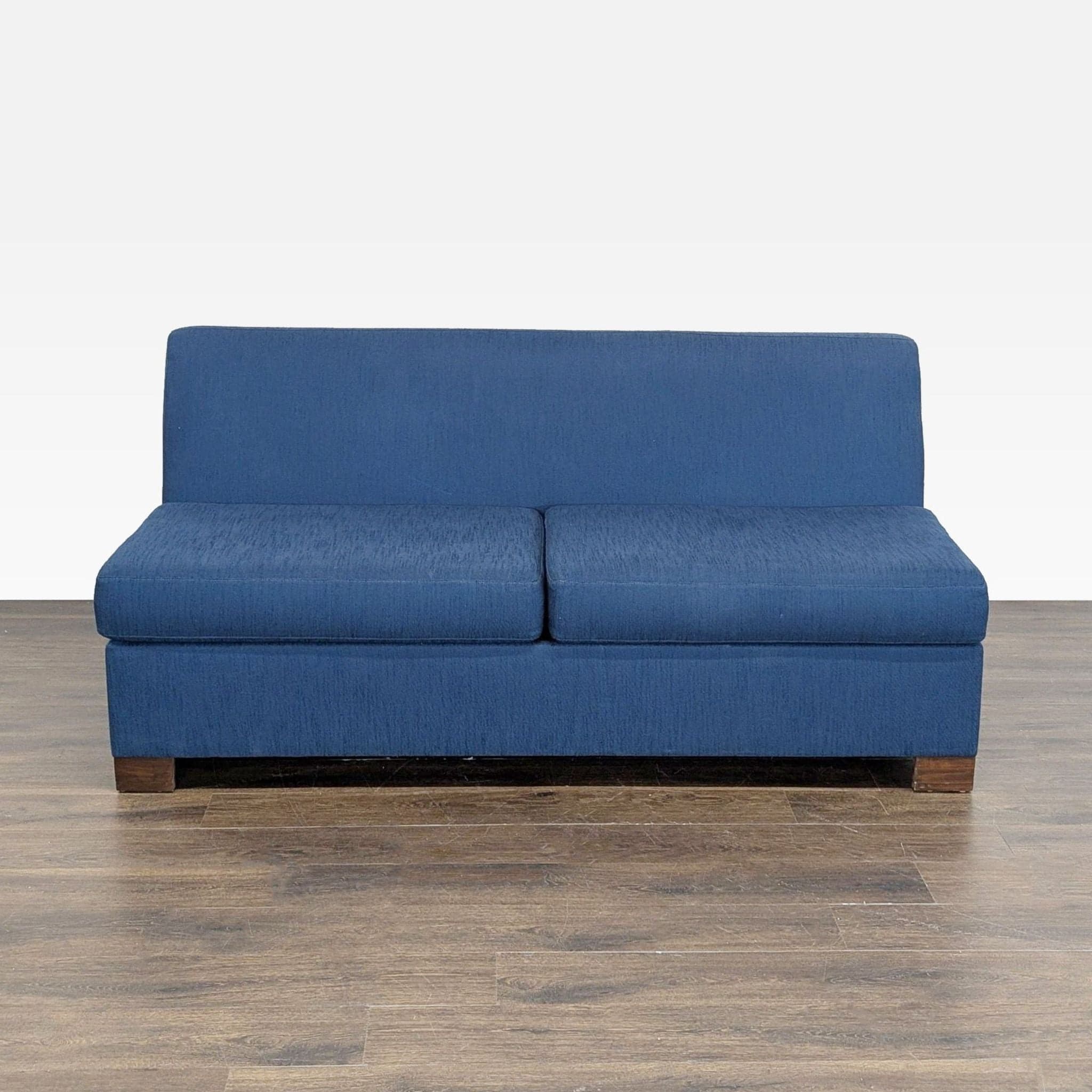 Viesso Blue Sleeper Sofa with Pull-Out Bed - Image 1