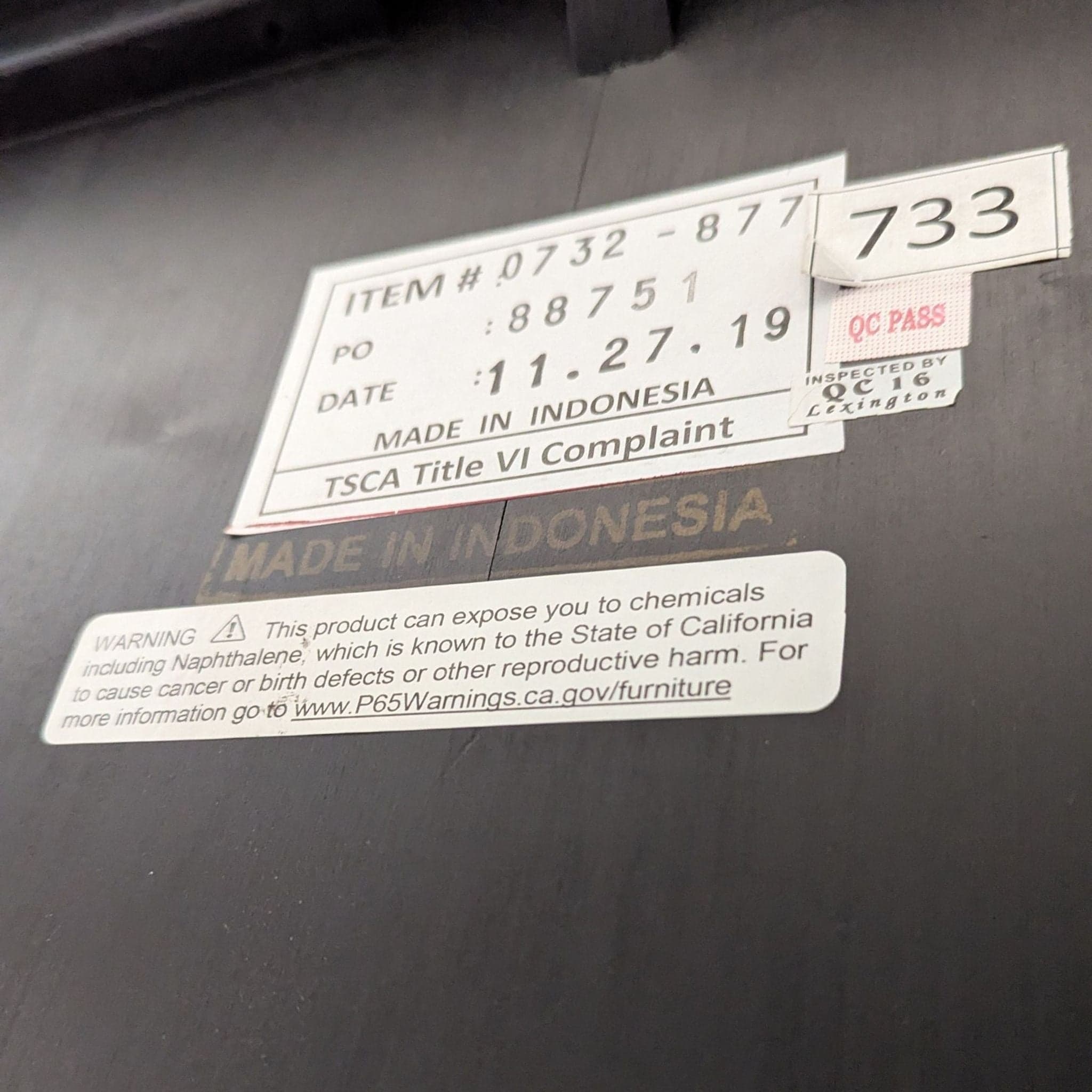 Lexington 7-Piece Modern Dining Set with Upholstered Chairs - Thumbnail 9