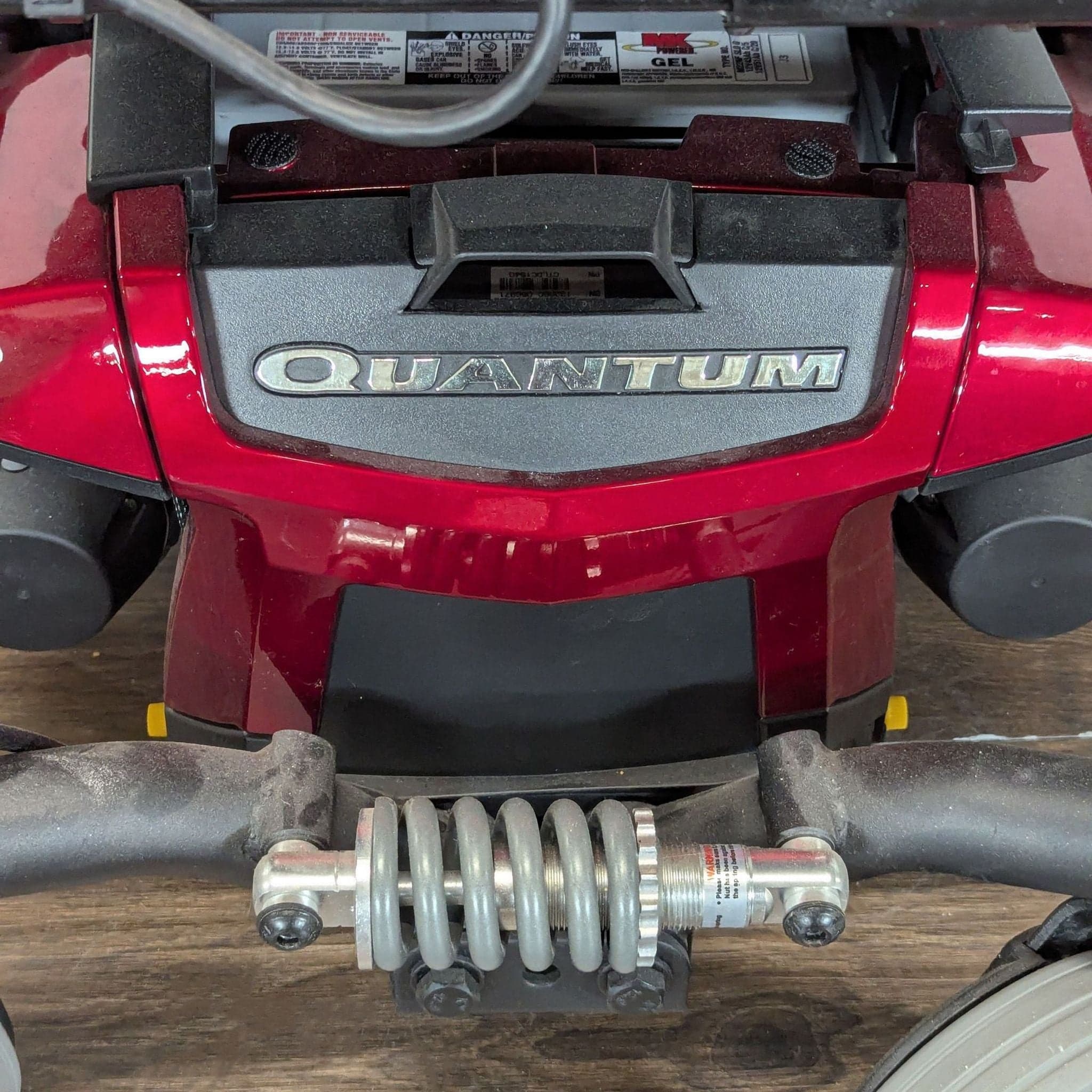 Quantum Q6 Edge Electric Wheelchair Power Chair with New Battery and Charger - Thumbnail 6