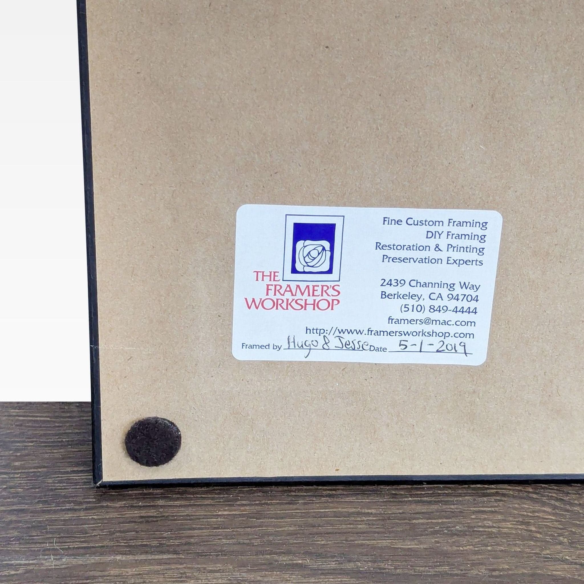 Modern Black and White Abstract Landscape Painting, Professionally Framed - Thumbnail 4