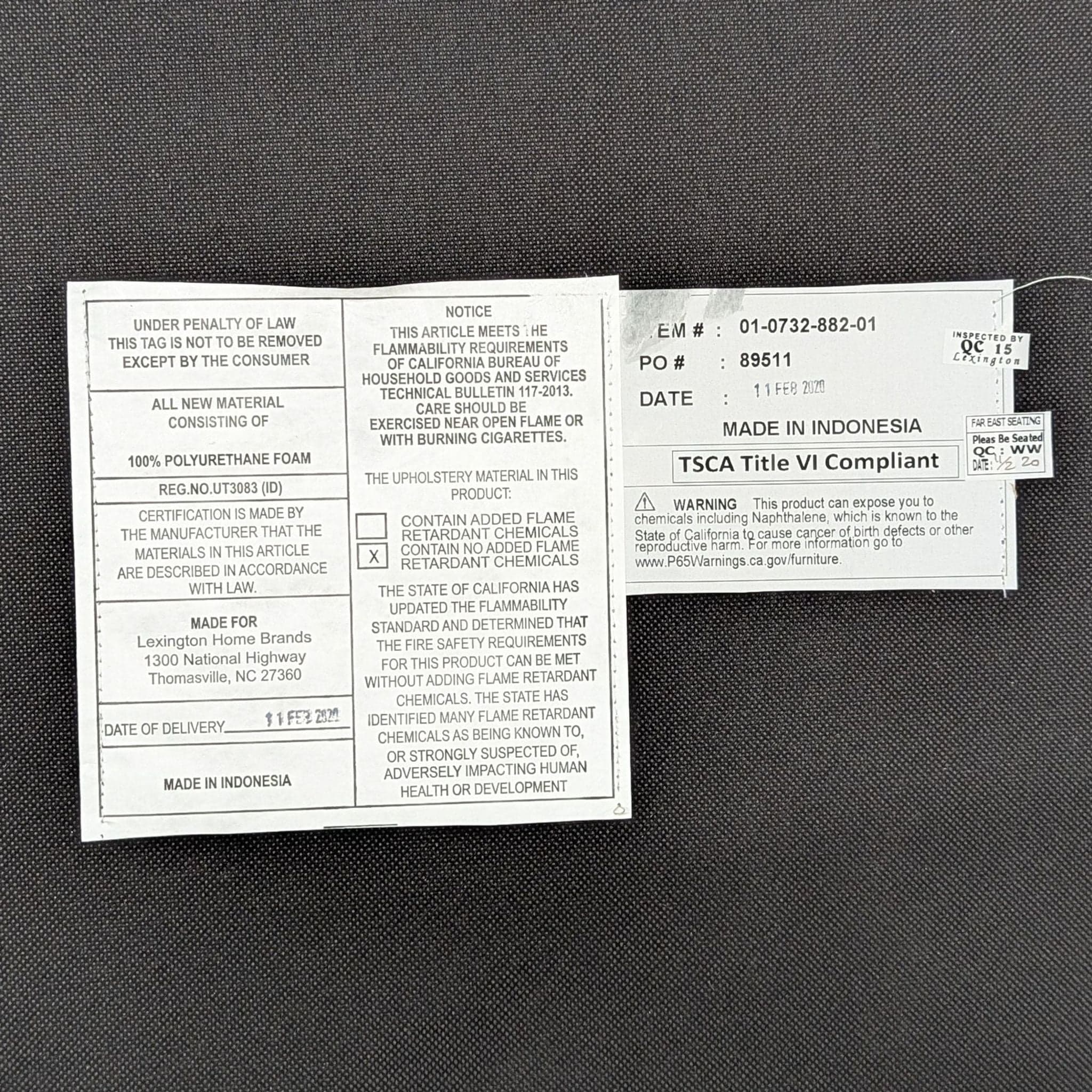 Lexington 7-Piece Modern Dining Set with Upholstered Chairs - Thumbnail 11