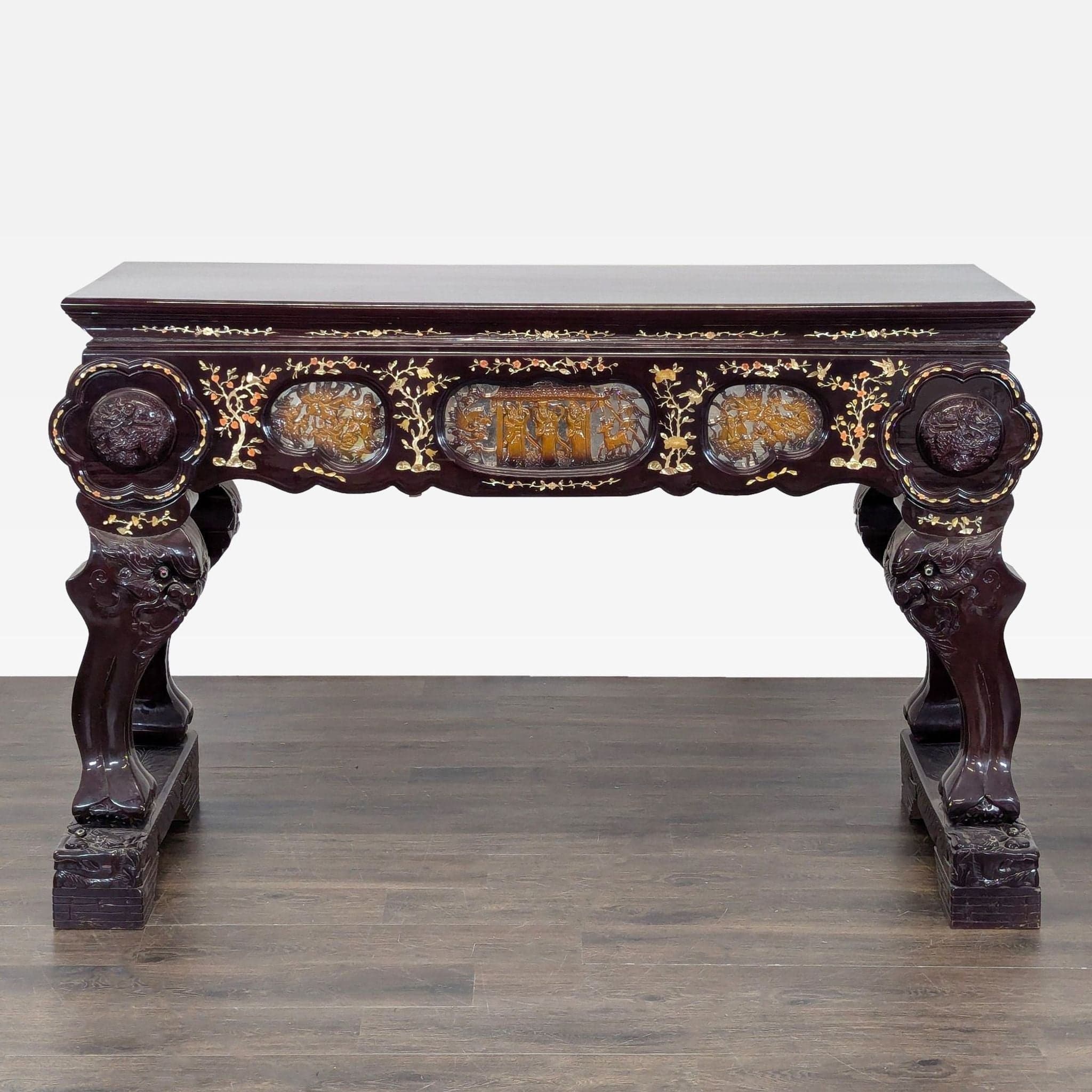 Vintage Chinese Ancestral Alter Table - Image 1