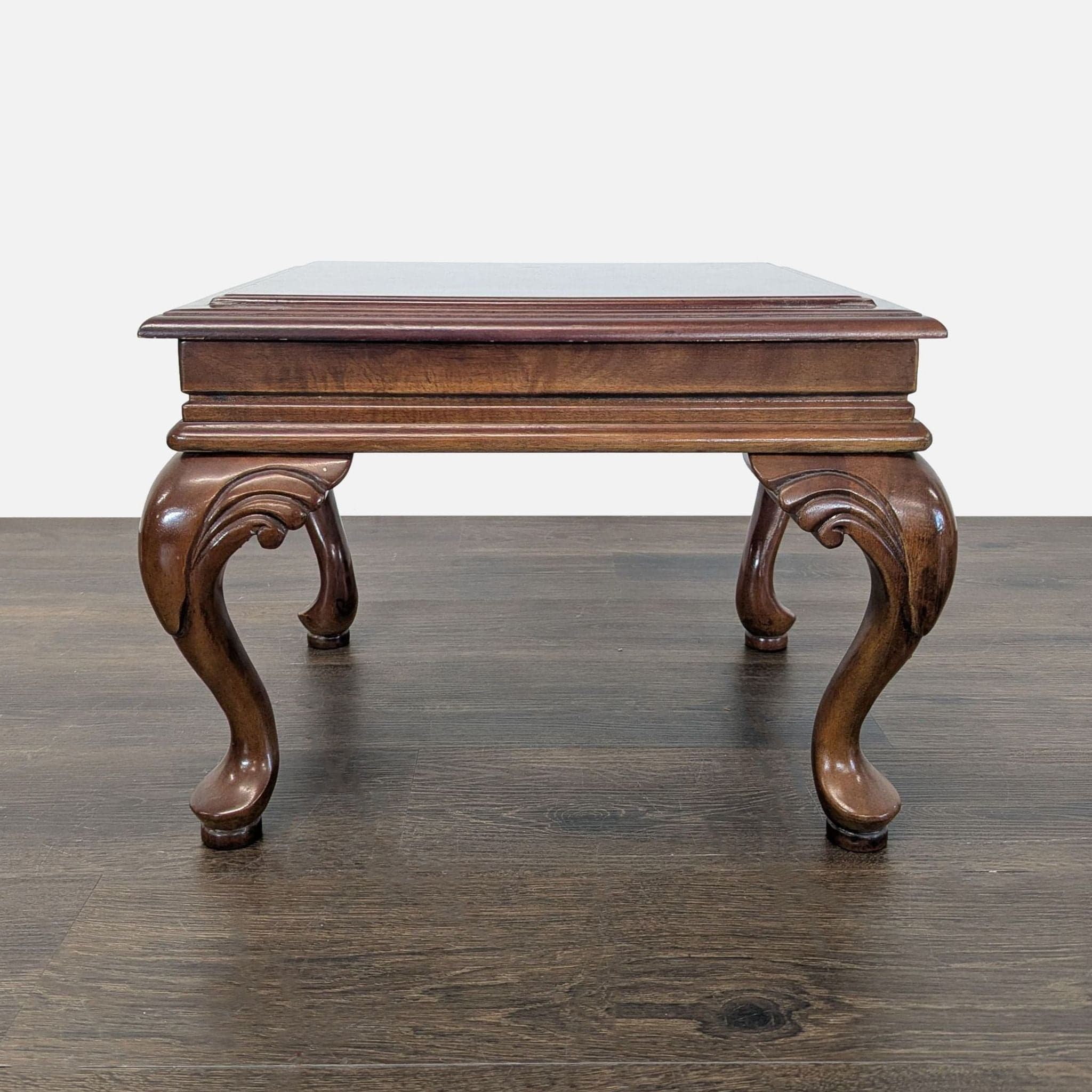 Cherrywood Ottoman with Cushion - Thumbnail 12