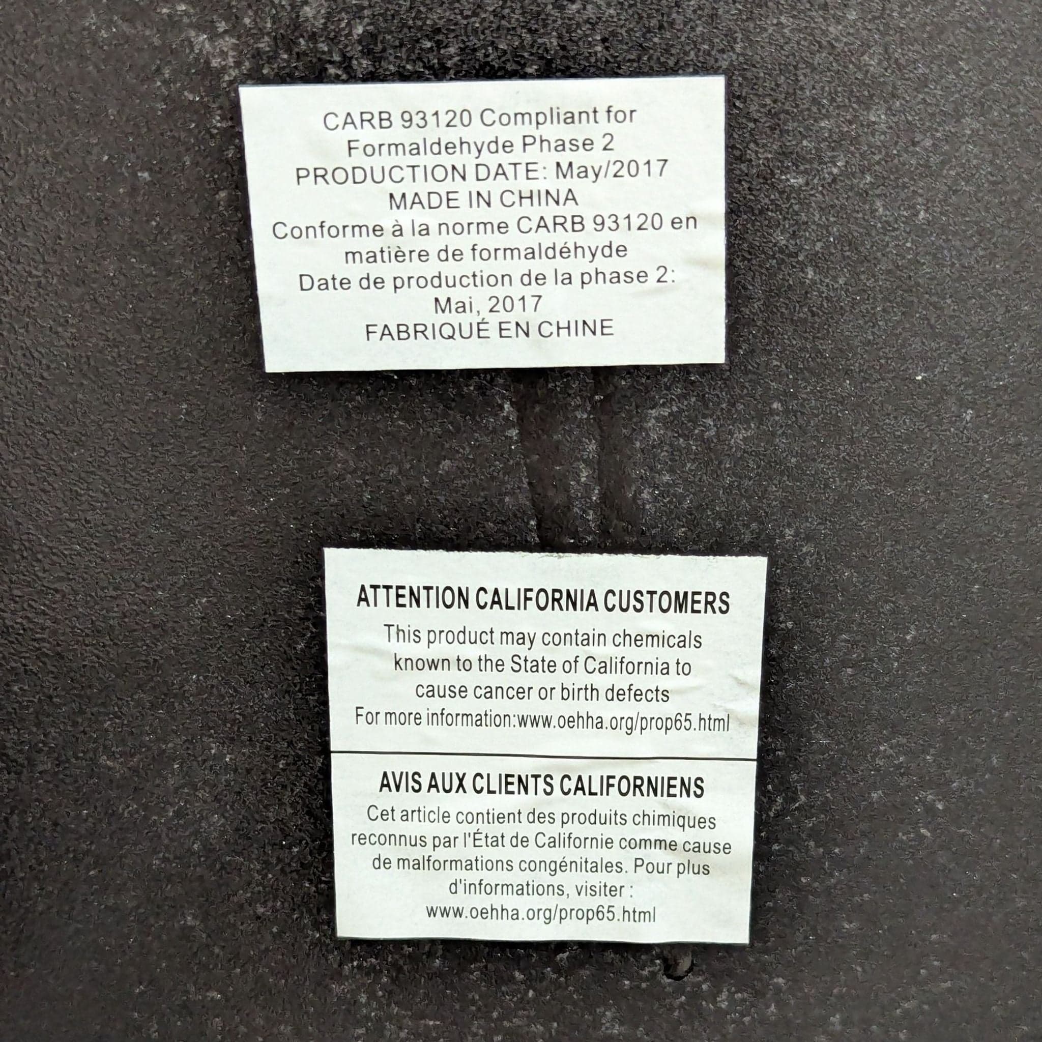 "C" Table with a Faux Stone Top - Thumbnail 7