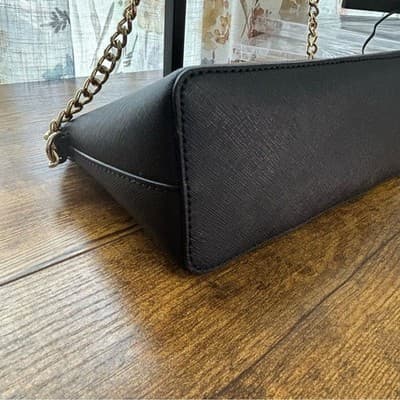 Michael Kors Black Cindy Micro Studded Crossbody - Thumbnail 4