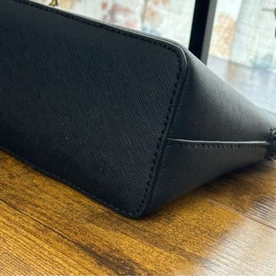 Michael Kors Black Cindy Micro Studded Crossbody - Thumbnail 5