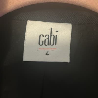 Cabi Tartan Green Blue Plaid Moto Jacket‎ 4 - Thumbnail 4