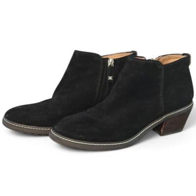 Sam Edelman Weatherproof Pryce Black Suede Bootie 8 - Image 1
