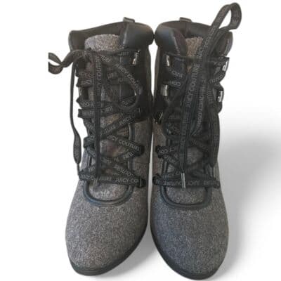 Juicy Couture Kasper Wool Ankle Boots 7 - Thumbnail 4