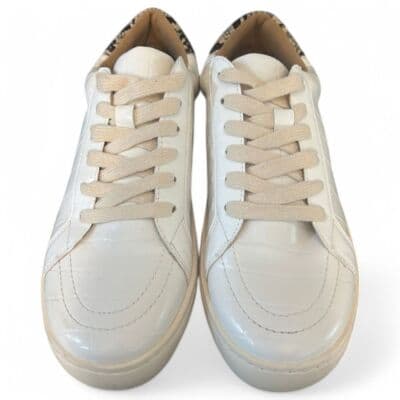 White Raven Kimia White Multi Animal Print Sneakers - Thumbnail 2