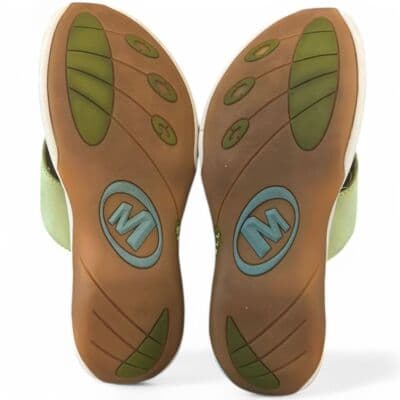 Merrell Mint Green Comfort Slides Sandals Walking Shoes Summer Casual Footwear 7 - Thumbnail 2