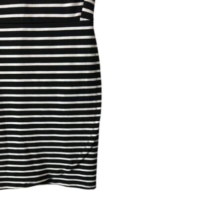 Topshop Striped Bodycon Short Sleeve Dress 2 Petite - Thumbnail 2
