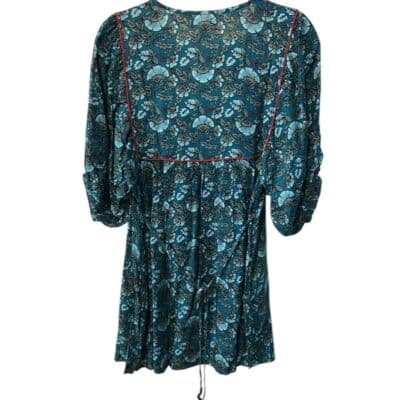 Band of the Free Mallory Teal Dress XS - Thumbnail 3