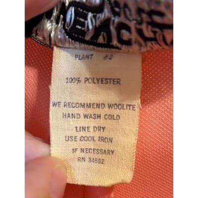 Vintage Givenchy Sport Coral Pink High Waist Wide Leg Trousers Pants Size 14 - Thumbnail 4