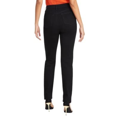 I.N.C. International Concepts Women's Exposed-Zip Straight-Leg Jeans 18 - Thumbnail 2