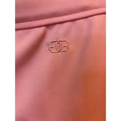 Vintage Givenchy Sport Coral Pink High Waist Wide Leg Trousers Pants Size 14 - Thumbnail 2