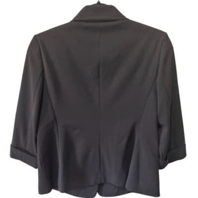 AK Anne Klein Petite 3/4-Sleeve One-Button Blazer PXS - Thumbnail 6