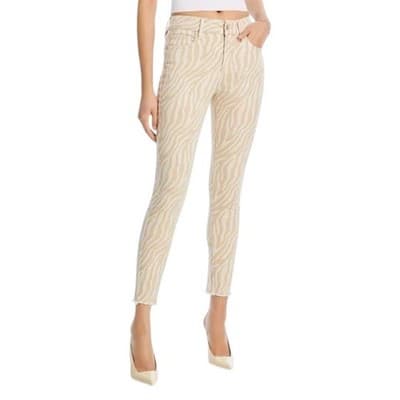 NWOT Aqua High Rise Ankle Skinny Jeans Natural 24 - Image 1