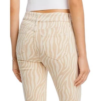 NWOT Aqua High Rise Ankle Skinny Jeans Natural 24 - Thumbnail 4