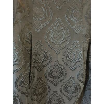 Talbots Petite Black Jacquard Damask Skirt 12P - Thumbnail 6