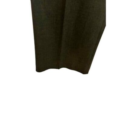 NWOT Michael Kors Olive Virgin Wool Wide Leg Trousers 10 - Thumbnail 3