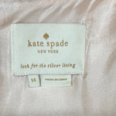 Kate Spade Bubbles Upon Bubbles‎ Silk Dress Pink Black 14 - Thumbnail 8