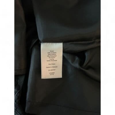 Talbots Petite Black Jacquard Damask Skirt 12P - Thumbnail 8