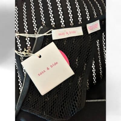 Sass & Bide Black Up in the Air Dress 2 - Thumbnail 9