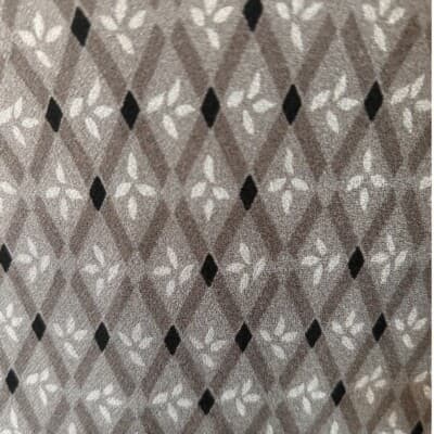 Charter Club Silk Dress Sleeveless Cowl Neck Diamond Pattern Petite 2P - Thumbnail 3