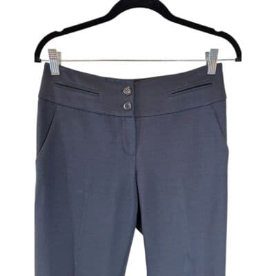 Pendleton Navy Blue Professional Dress Pants with Button Detail Size 4 - Thumbnail 3