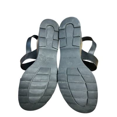 Michael Kors Black and Brown Rhett Platform Sandal 9 - Thumbnail 6