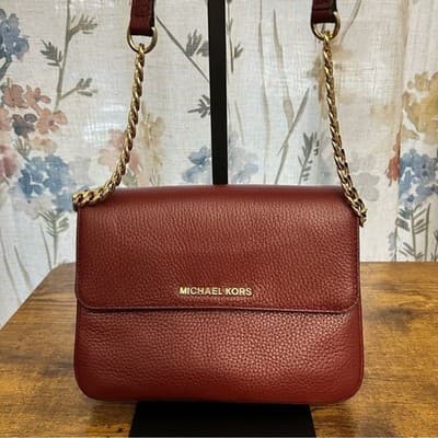 Michael Kors Cherry Bedford Crossbody - Image 1