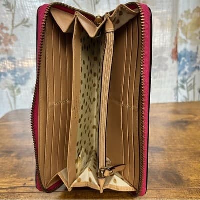 Kate Spade Neda Wellesley Zip Around Wallet Baja Rose - Thumbnail 5