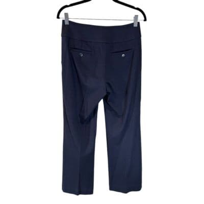 Pendleton Navy Blue Professional Dress Pants with Button Detail Size 4 - Thumbnail 2