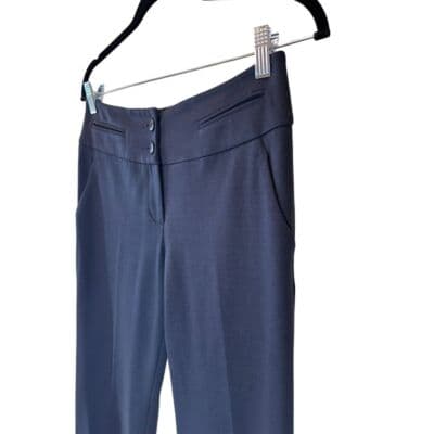 Pendleton Navy Blue Professional Dress Pants with Button Detail Size 4 - Thumbnail 6