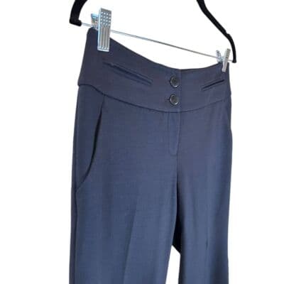 Pendleton Navy Blue Professional Dress Pants with Button Detail Size 4 - Thumbnail 7