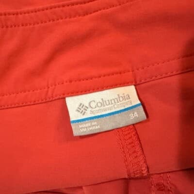 Columbia PFG Board Shorts Texas Flag Swim Trunks Outdoor Red Size 34 - Thumbnail 5