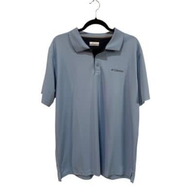 Columbia Omni-Wick Polo Shirt Moisture Wicking Golf Casual Mens L - Image 1