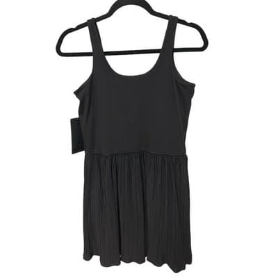 90 Degrees by Reflex Jersey Charming Pleated Tennis Dress Medium - Thumbnail 2