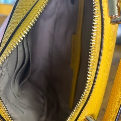 Michael Kors Mott Mini Crossbody Sunflower Yellow - Thumbnail 7