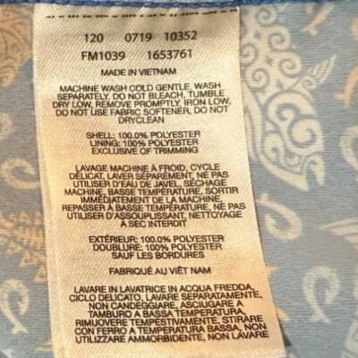 Columbia Fish Print Button Up Shirt Short Sleeve Casual M - Thumbnail 5