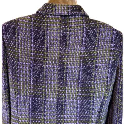 Vintage Jessica Howard Tweed Coat Dress Set Size 8 - Thumbnail 16