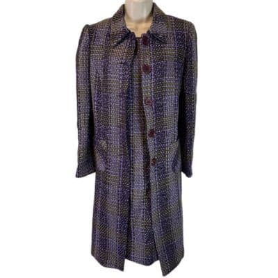 Vintage Jessica Howard Tweed Coat Dress Set Size 8 - Image 1