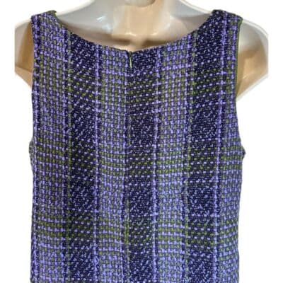 Vintage Jessica Howard Tweed Coat Dress Set Size 8 - Thumbnail 13