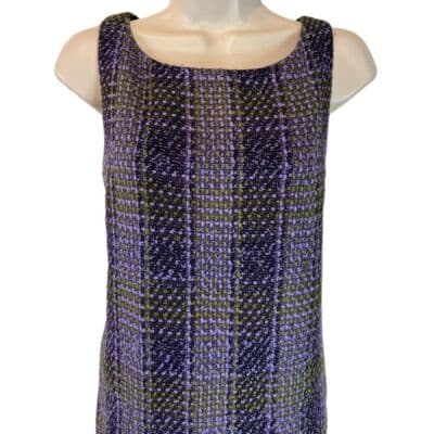 Vintage Jessica Howard Tweed Coat Dress Set Size 8 - Thumbnail 3