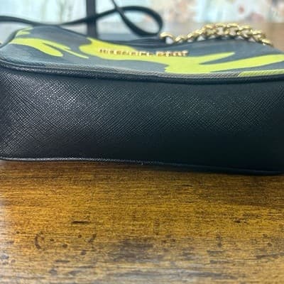 Michael Kors Jet Set Small Crossbody Acid Yellow Camo - Thumbnail 4