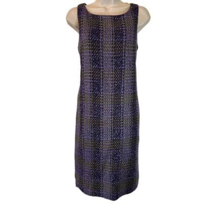 Vintage Jessica Howard Tweed Coat Dress Set Size 8 - Thumbnail 2